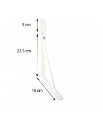 Ayarlı Raf Altı No:3 Beyaz