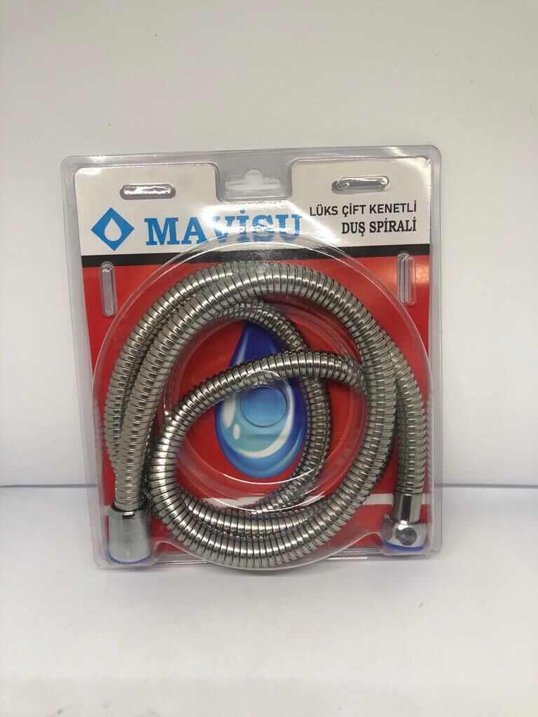 Duş Spirali Lüks Çift Kenetli Mavisu
