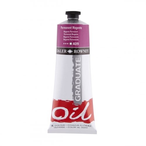 Graduate Yağlı Boya - Permanent Magenta - 200ml - N.409