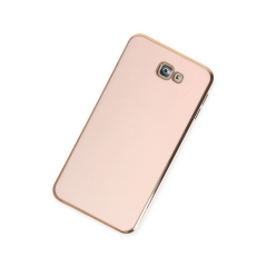 Samsung Galaxy J7 Prime Kılıf Volet Silikon - Pembe
