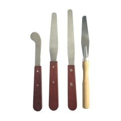 Spatül Palet Bıçağı Seti - 4 Parça