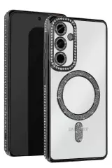Newface Samsung Galaxy A17 5g Joke Simli Magneticsafe Kılıf - Siyah