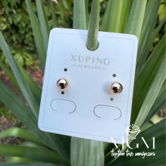 Xuping Taşsız Top Küpe