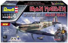 Iron Maiden Spitfire Mk.II Boyalı Set - 1:32 - 05688