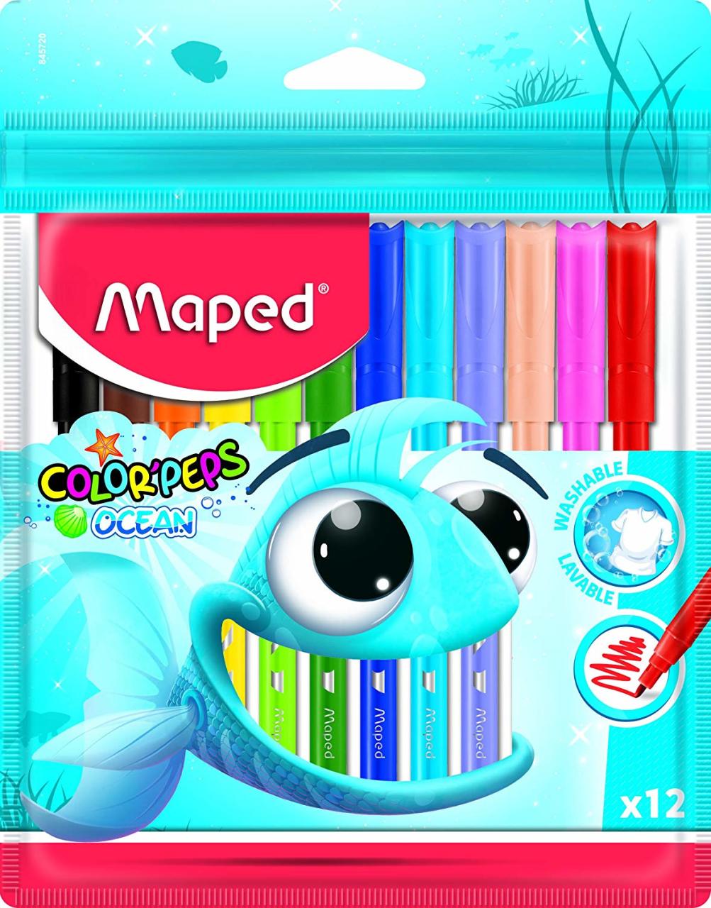 Ocean Keçeli Kalem 12'li