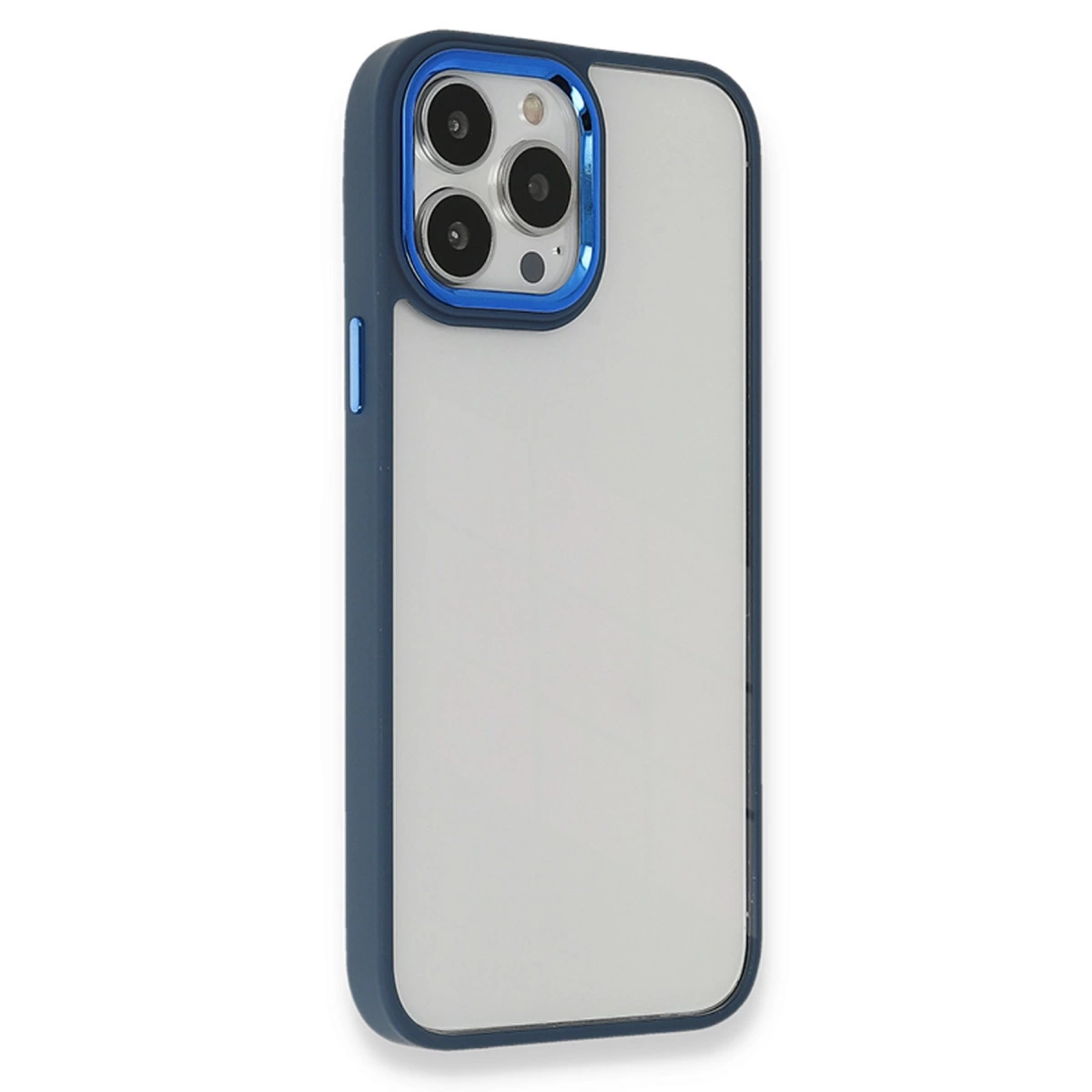 İphone 14 Pro Max Kılıf Dora Kapak - Mavi