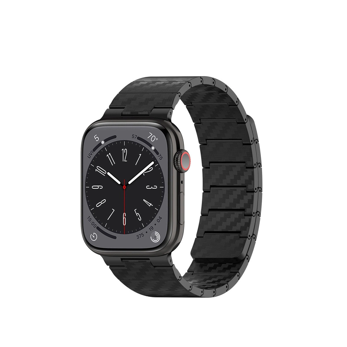 Watch 45mm Carbon Steel Kordon - Siyah