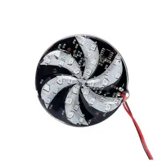 Powermaster Pm-18642 Elektrikli Led İşaret Cihazı Dc12v Döner İşaret Tekli