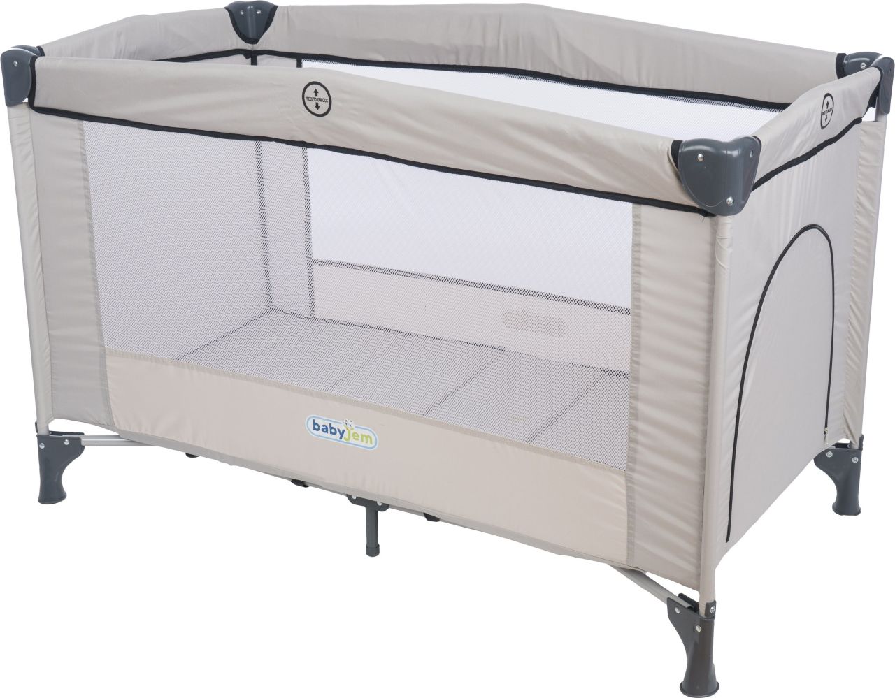 BabyJem Mode Oyun Parkı 60x120cm - Gri