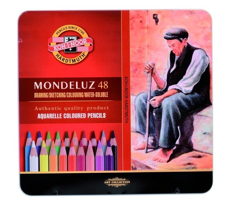 Mondeluz Suluboya Kalemi - 48'li