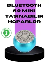 Taşınabilir Mini Bluetooth Hoparlör 9m Menzil Dahili Mikrofon