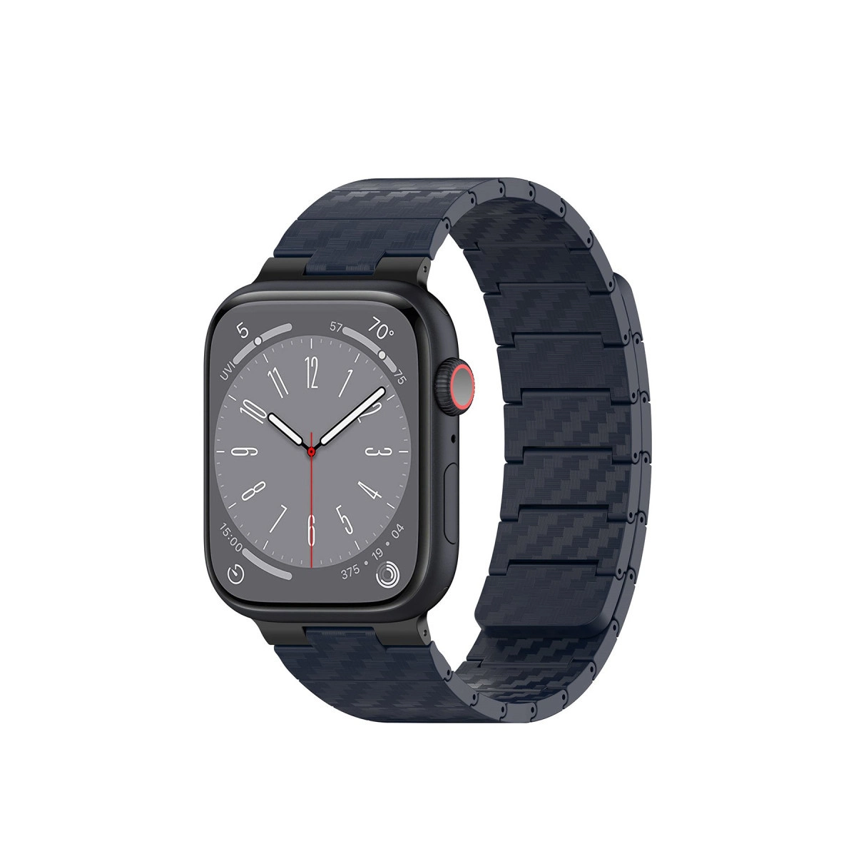 Watch 45mm Carbon Steel Kordon - Lacivert