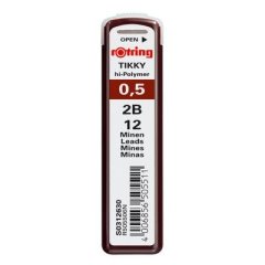 Tikky Yedek Uç - 0.5mm - 2B - 12li