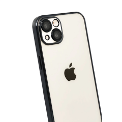 İphone 15 Razer Lensli Silikon - Siyah