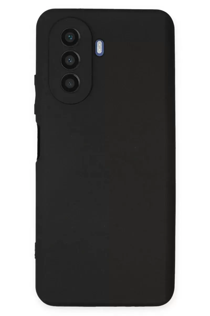 Newface Huawei Nova Y70 Kılıf First Silikon - Siyah