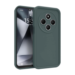 Xiaomi Redmi 14c Kılıf Viera Silikon - Koyu Yeşil