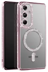Joko Samsung Galaxy S26 Plus Joke Simli Magneticsafe Kılıf - Pembe
