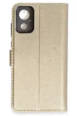 Newface General Mobile Gm 23 Se Trend S Plus Kapaklı Kılıf - Gold