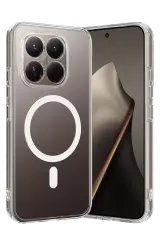 Newface Xiaomi Mi 15t Combo Sert Şeffaf Magsafe Kapak - Şeffaf