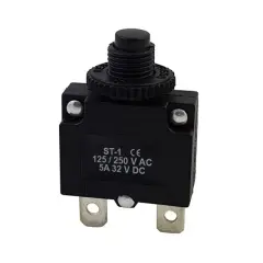 Powermaster Ic-271s St-1 Termik Resetli Sigorta 125/250v Ac 32v Dc 5 Amper