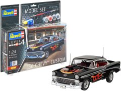 56 Chevy Custom Boyalı Set - 1:24 - 7663