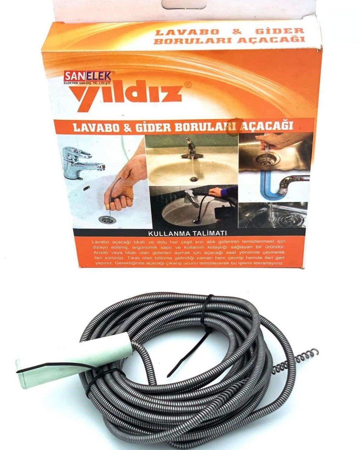 Lavabo Gider Boruları Açacağı 3 Metre