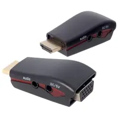 Powermaster Pm-13645 Hdmı To Vga Çevirici Aparat (5 V Ses Çıkışlı)