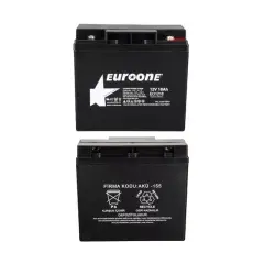 Euroone Eo1218 12 Volt 18 Amper Bakımsız Kuru Agm Akü