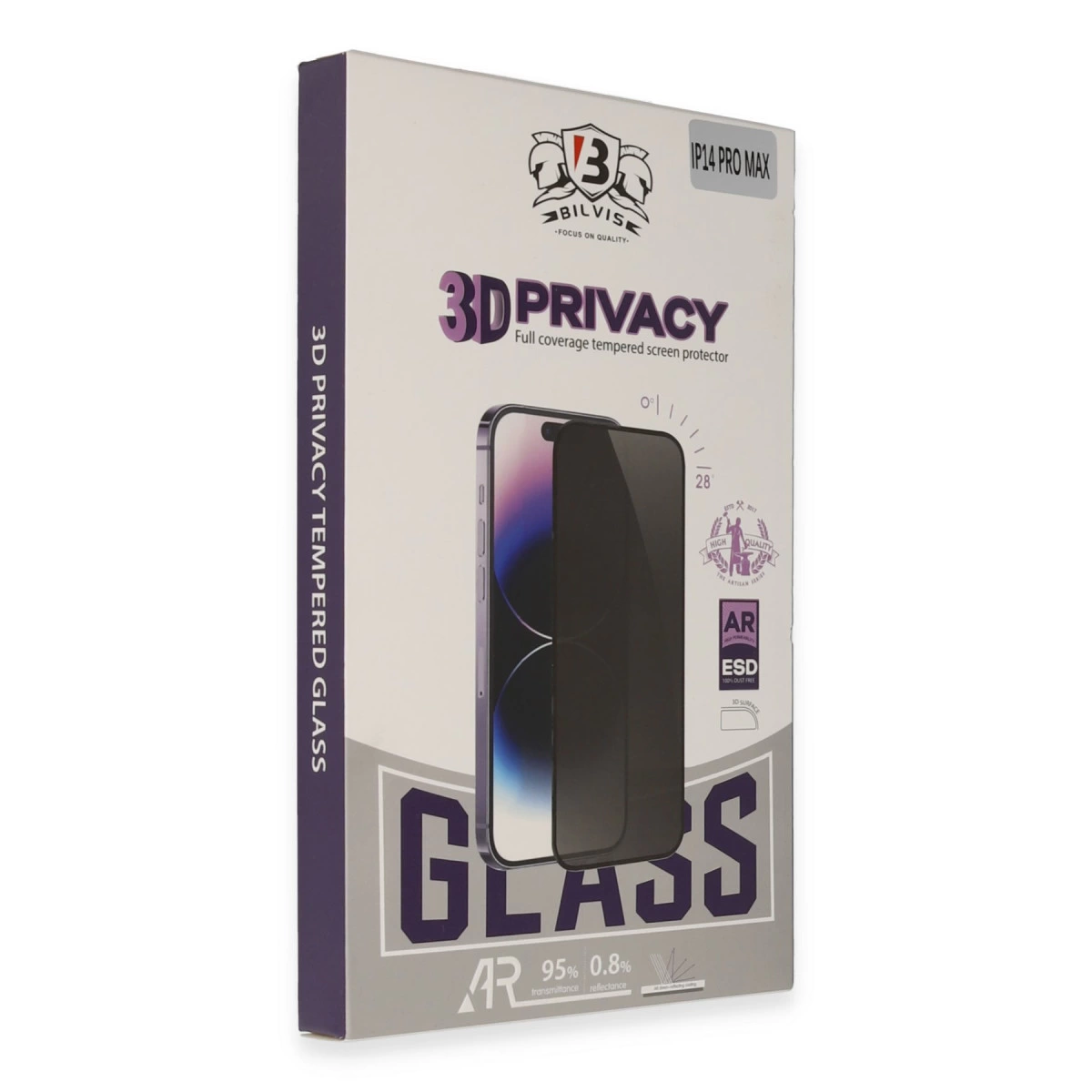 İphone 14 Bilvis 3d Hayalet Cam Ekran Koruyucu