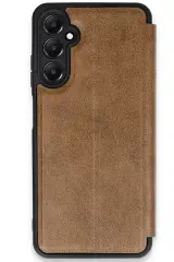 Newface Samsung Galaxy A35 5g Kılıf Flip Cover - Taba