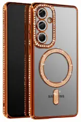 Joko Samsung Galaxy S26 Plus Joke Simli Magneticsafe Kılıf - Turuncu