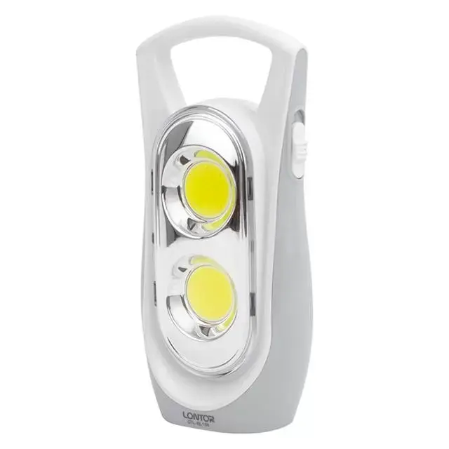 Lontor Ctl-el158 İki Kademeli 2 Cob Led'li Şarjlı Işıldak Fener