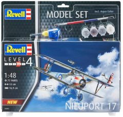 Nıeuport 17 Boyalı Set - 1:48 - 63885