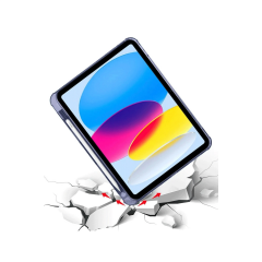 İpad 2022 10.9 (10.nesil) Kılıf Kalemlikli Mars Tablet Kılıfı - Lavender