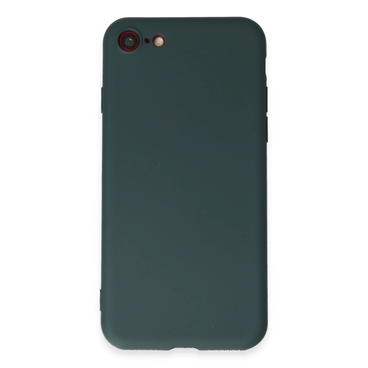 İphone 7 Kılıf First Silikon - Koyu Yeşil