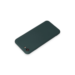 İphone 7 Kılıf First Silikon - Koyu Yeşil