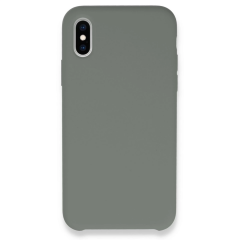 İphone Xs Max Kılıf Lansman Legant Silikon - Gri
