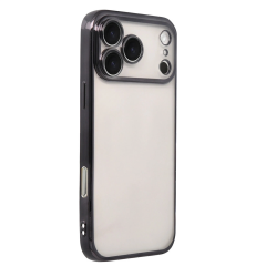 İphone 17 Pro Max Razer Lensli Silikon - Siyah