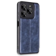 General Mobile Era 30 Kılıf Flip Cover - Lacivert