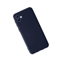 Samsung Galaxy A04e Kılıf First Silikon - Lacivert