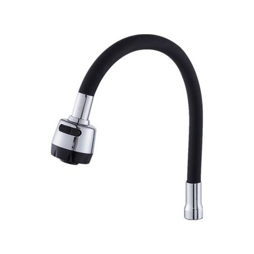 Silikonlu Evye Borusu Kubar Siyah