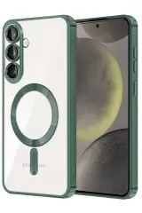 Newface Samsung Galaxy S26 Kross Magneticsafe Kapak - Koyu Yeşil