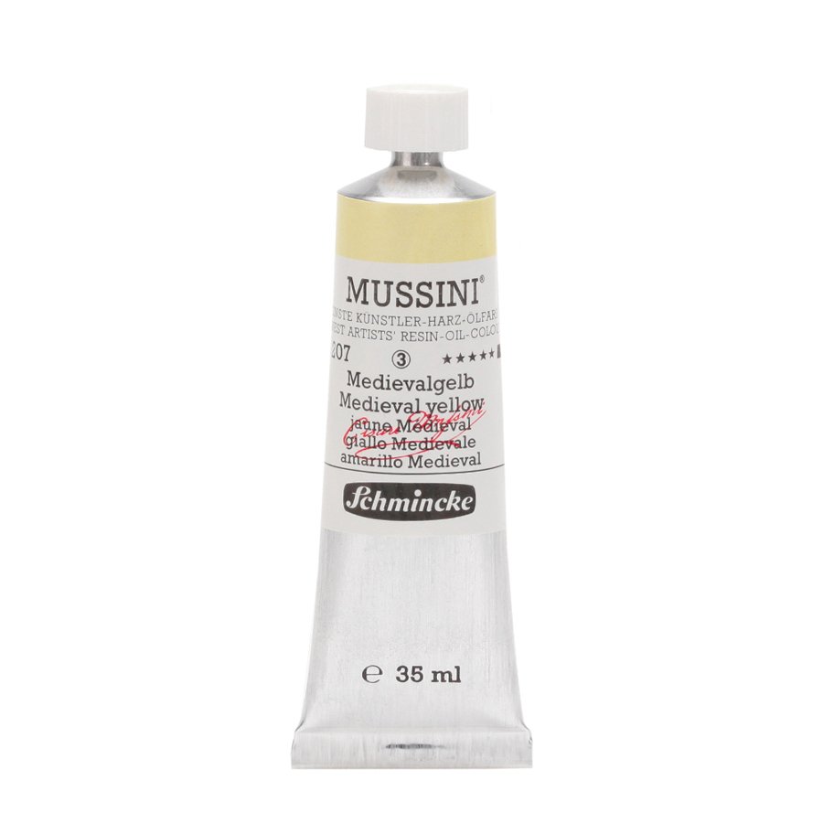 Mussini Yağlı Boya 35ml. Seri 3 N:207 Medieval Yellow