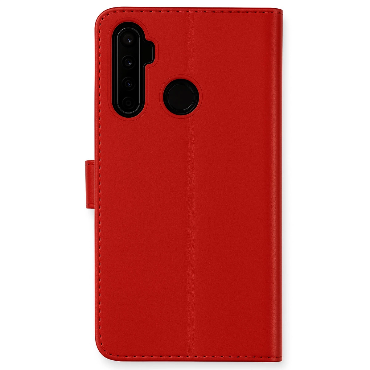 Realme 6i Kılıf Trend S Plus Kapaklı Kılıf - Kırmızı