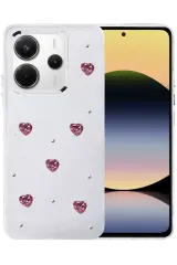 Newface Xiaomi Redmi Note 14 4g Fiyonk Desenli Kapak - Desen 3