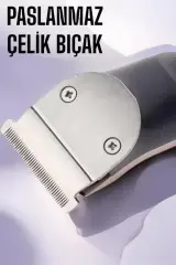 Paslanmaz Çelik Bıçaklı Hassas Çelik Bıçaklı Tıraş Makinesi