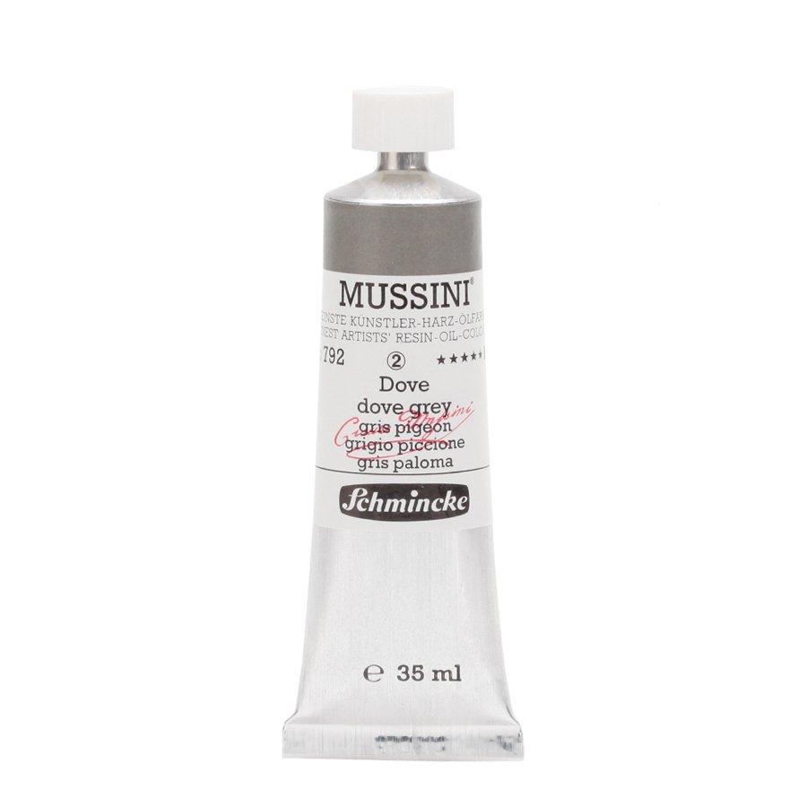 Mussini Yağlı Boya 35ml. Seri 2 N:792 Dove Grey