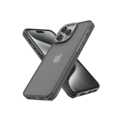 İphone 14 Pro Kılıf Elegant Kapak - Titan Gri