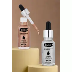 2'li Damlalık Şişeli Likit Aydınlatıcı Highlighter Seti