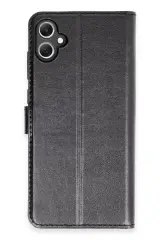 Newface Samsung Galaxy A05 Kılıf Trend S Plus Kapaklı Kılıf - Siyah